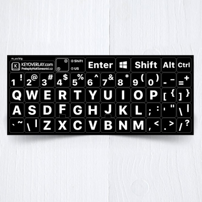 m us keyboard stickers Recovered