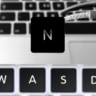 Labels for Repair Faded WASD Backlit keys on Keyboard 